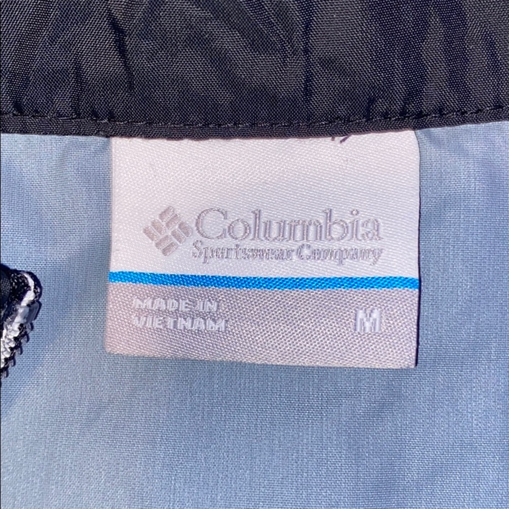 black columbia rain jacket
